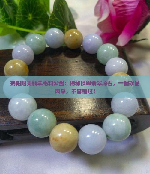 揭阳阳美翡翠毛料公盘