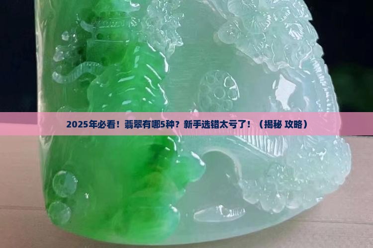 中国的翡翠品牌有哪些种类
