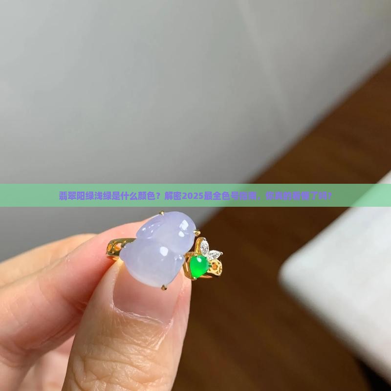 翡翠阳绿浅绿是什么颜色