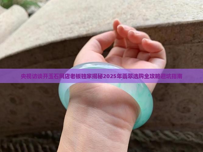 央视访谈开玉石网店老板
