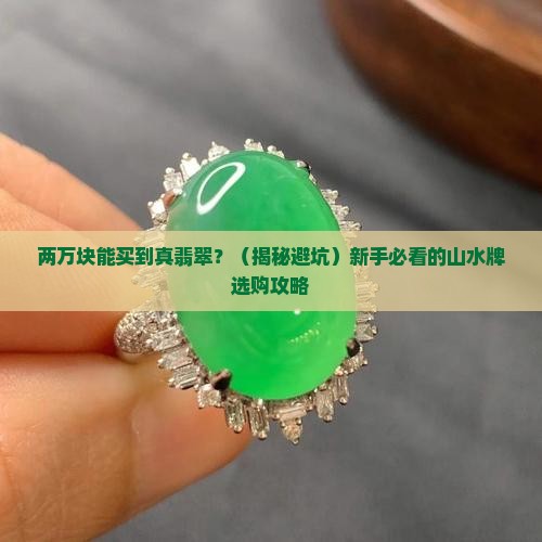 两万元的山水牌翡翠
