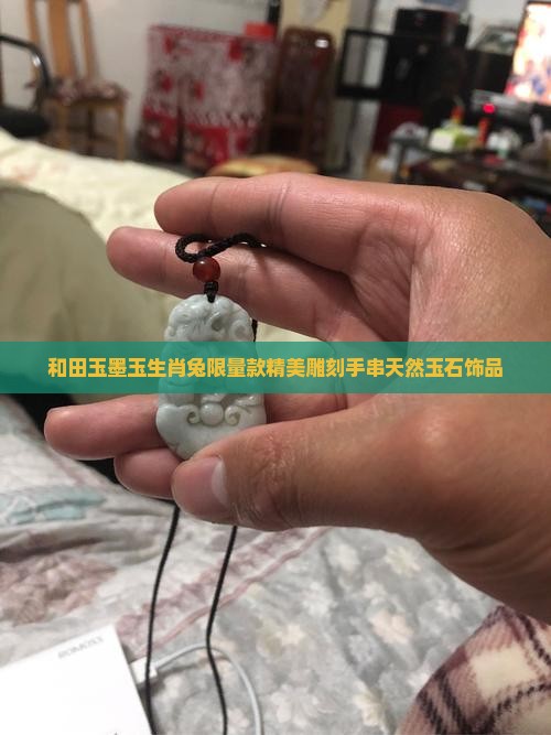 和田玉墨玉生肖兔