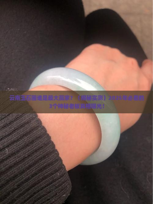 云南最大的玉石老板是谁啊