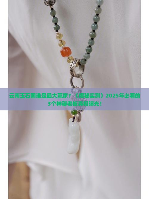 云南最大的玉石老板是谁啊