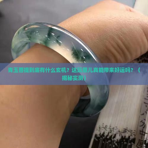 青玉菩提的寓意与作用及功效