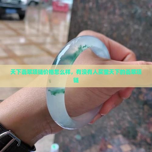 有没有人买莹天下的翡翠项链