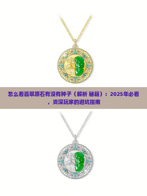 怎么看翡翠原石有没有种子呢