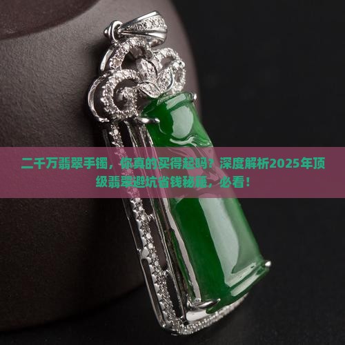 二千万翡翠手镯
