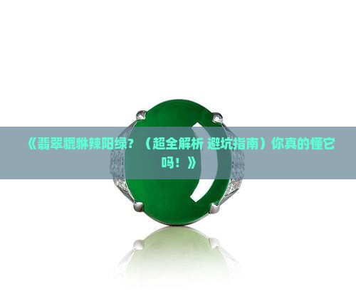翡翠貔貅辣阳绿