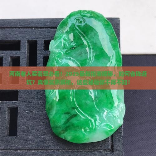 河南老人买翡翠