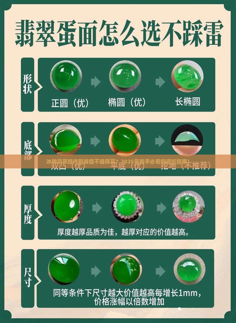 冰种翡翠挂件描述
