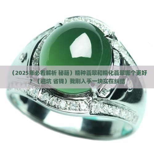 翡翠糯种的好还是糯化的好