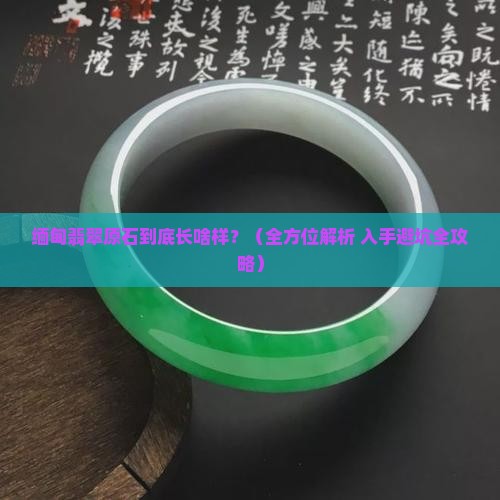 缅甸翡翠原石有哪些种类
