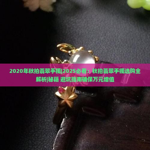 2020年秋拍翡翠手镯