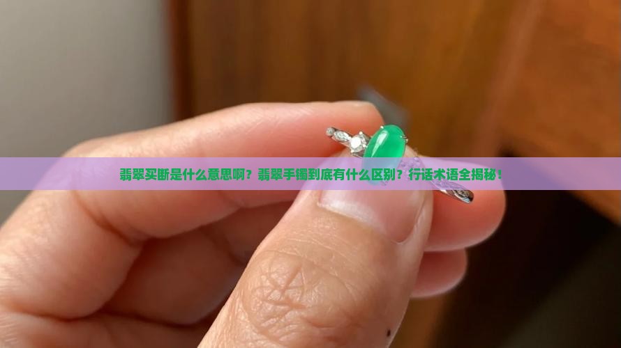 翡翠买断是什么意思啊