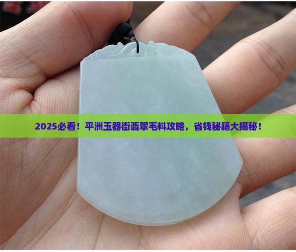 平洲玉器街翡翠毛料