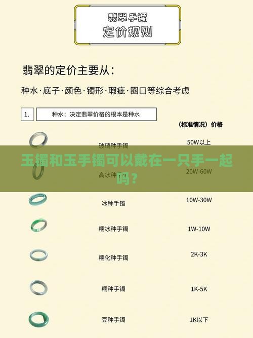 金和玉镯能戴在一起吗