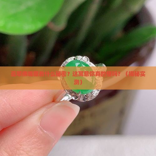 翡翠佛嘴的寓意