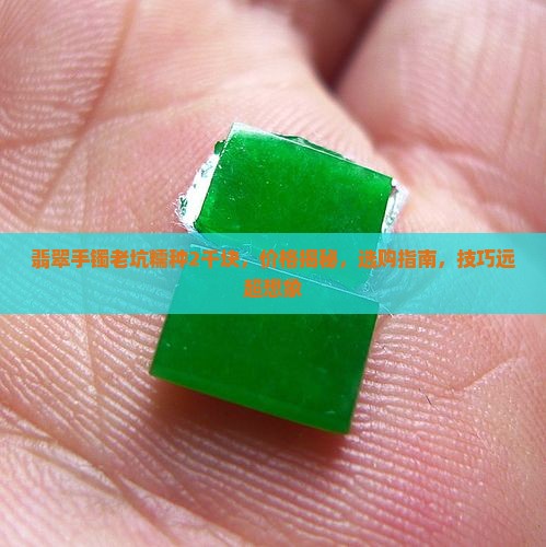 翡翠手镯老坑糯种2千块