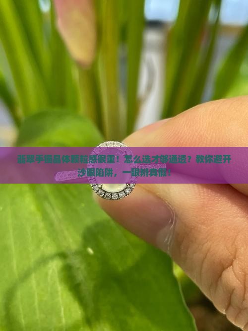 翡翠手镯晶体颗粒感很重