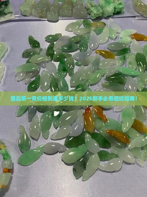 墨翡翠一克价格多少钱