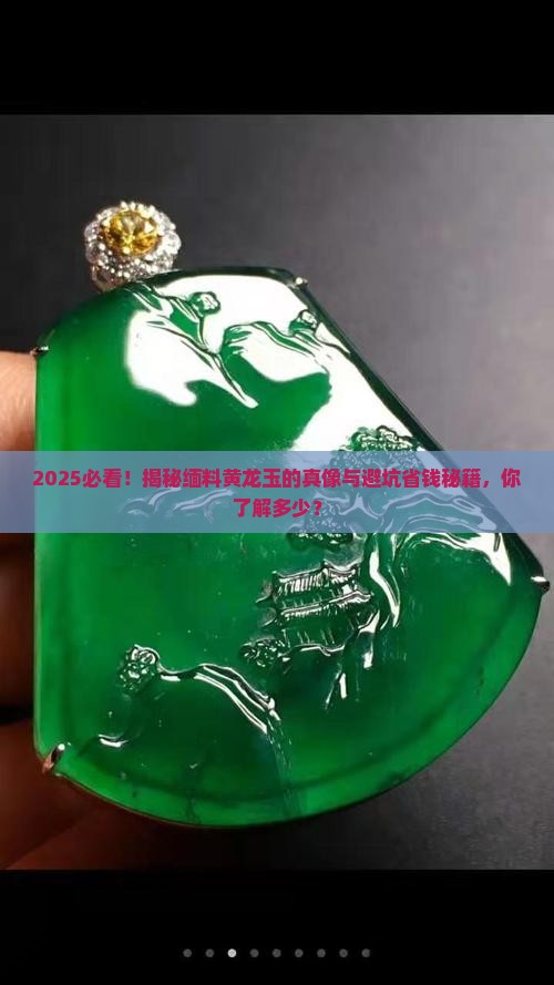 缅料黄龙玉