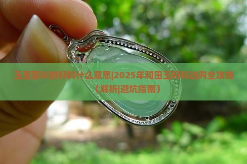 玉里面叫的籽料什么意思