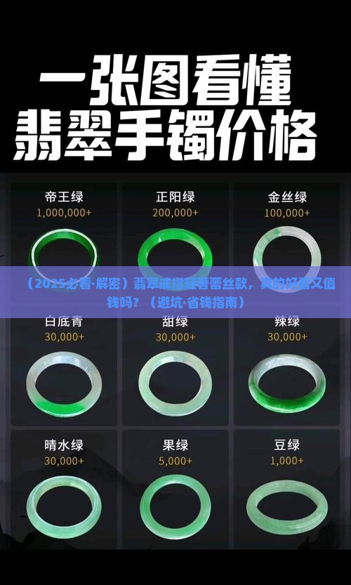 翡翠戒指轻奢蕾丝款好看吗值钱吗