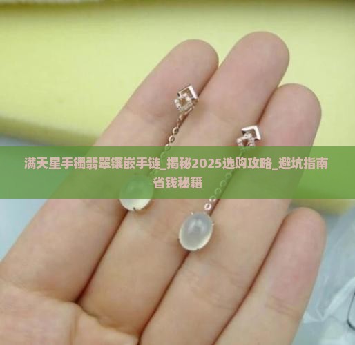 满天星手镯翡翠镶嵌手链