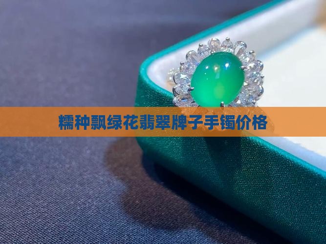 糯种飘绿花翡翠牌子