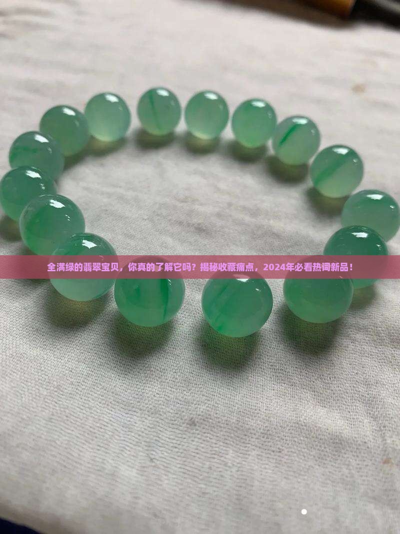 全满绿的翡翠宝贝