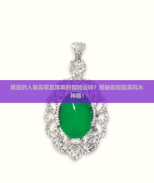 属鼠戴翡翠龙牌