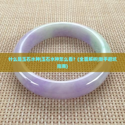 什么是玉石水种怎么看