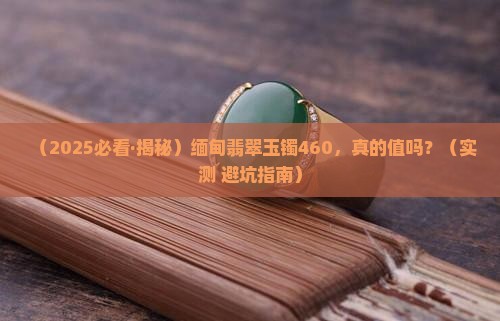 缅甸翡翠玉镯460的好不好看