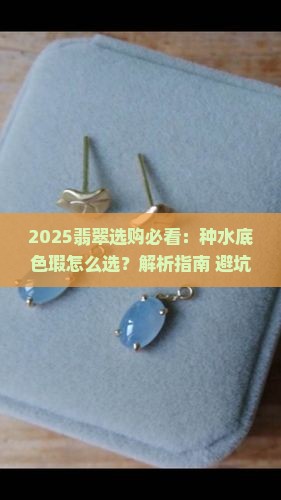 翡翠的种水底色瑕