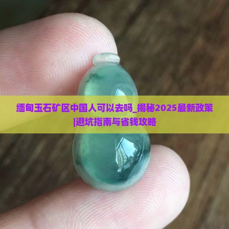 缅甸玉石矿区中国人可以去吗