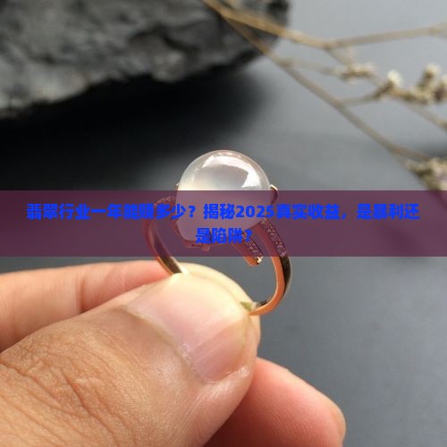 翡翠行业一年能赚多少