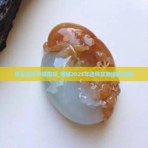 明星翡翠手镯阳绿