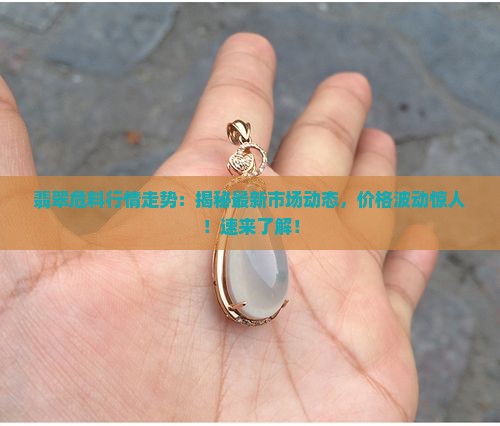 翡翠危料行情走势
