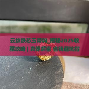 云纹铁芯玉带钩