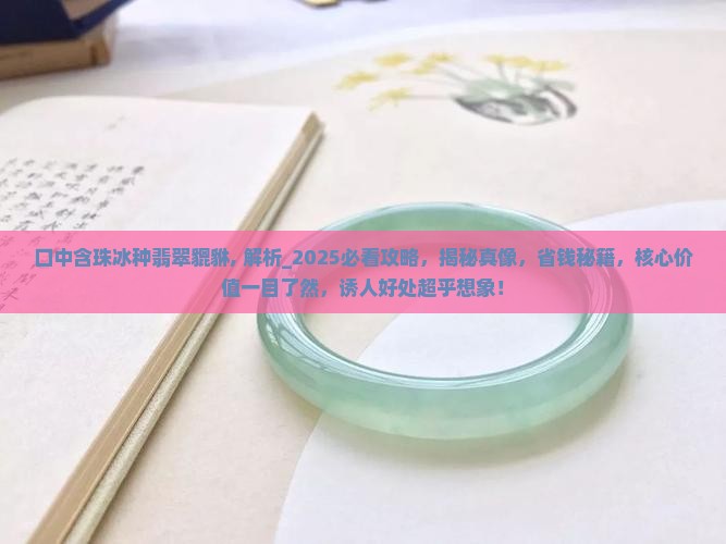 口中含珠冰种翡翠貔貅