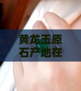 黄龙玉原石产地在哪里
