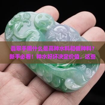 翡翠手镯什么是高种水料和低种料