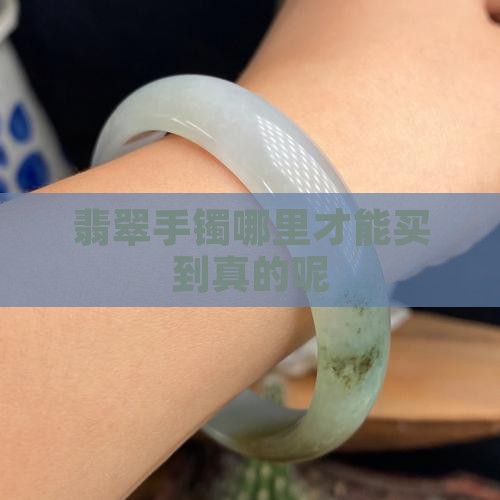 翡翠手镯哪里才能买到真的