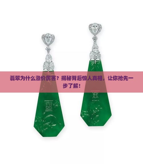 翡翠为什么涨价厉害