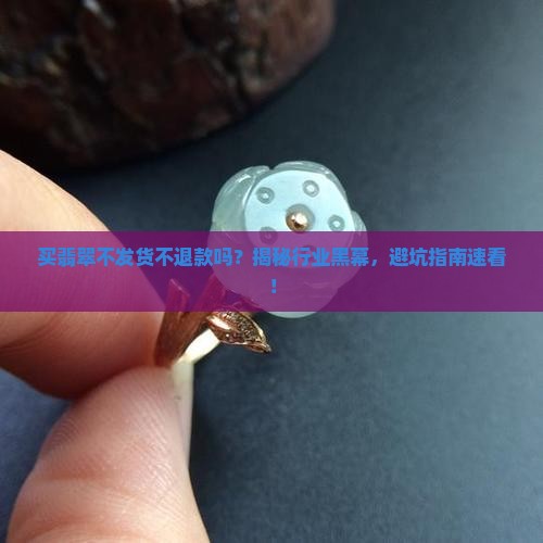 买翡翠不发货不退款吗