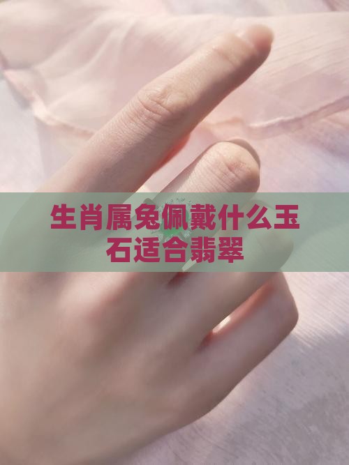 生肖兔配带什么玉石