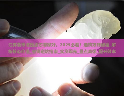 江苏翡翠液压滤芯哪家好