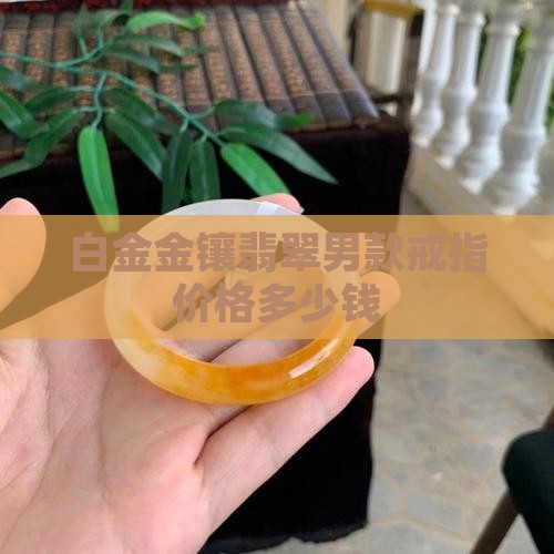白金镶翡翠男款戒指多少钱
