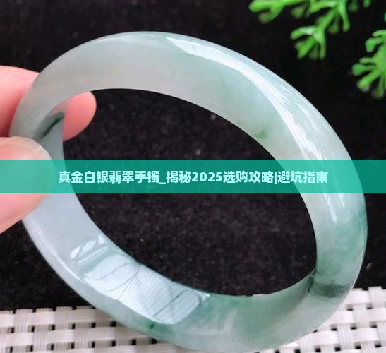 真金白银翡翠手镯